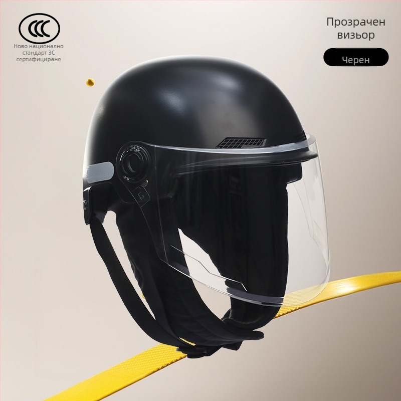 Шлем за езда – ABS, половин шлем, зимно ползване, за електрически превозни средства, унисекс