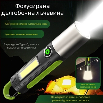 LED ръчно фенерче, CE сертифициран, номер на продукт 24U010352600, преносимо компактно външно осветление