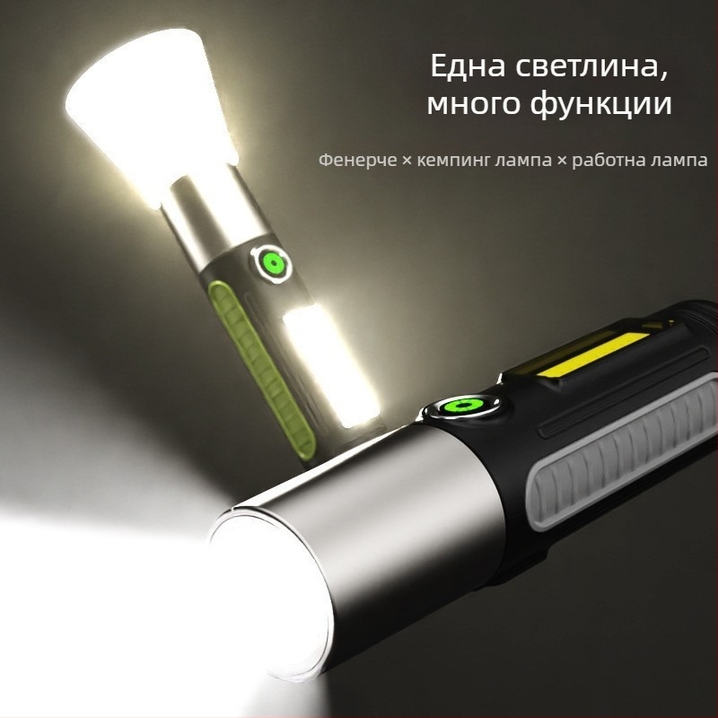 LED ръчно фенерче, CE сертифициран, номер на продукт 24U010352600, преносимо компактно външно осветление