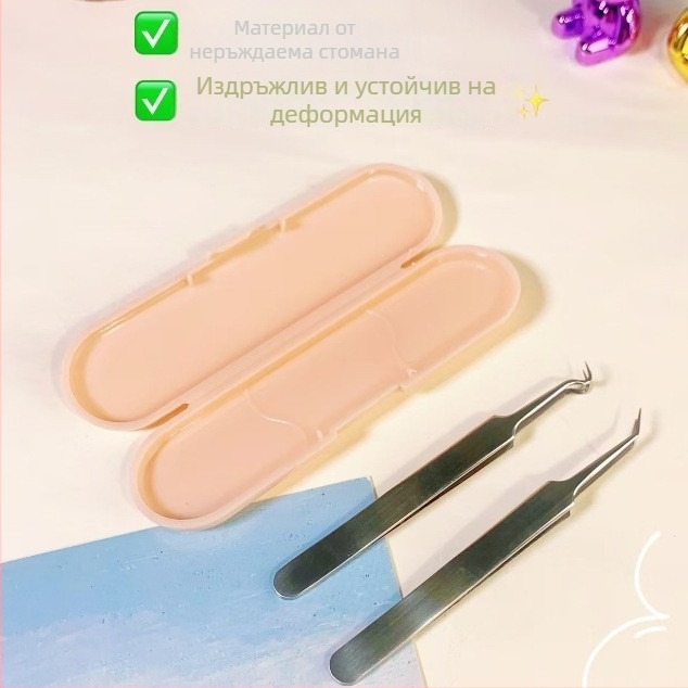 Snow Mary Комплект игли за акне от неръждаема стомана със извити и наклонени върхове