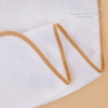 Бебешка кърпа за баня с качулка за новородени – стил карикатура, абсорбираща, бързосъхнеща, персонализируема