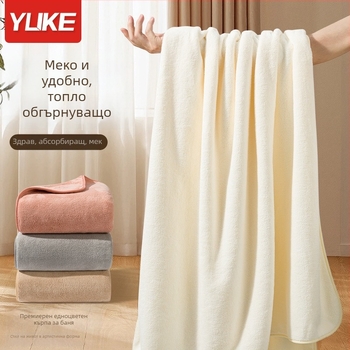Бебешка кърпа за баня Yuke, 80% полиестерово влакно + 20% найлон, 400–500 g, кърпа за баня/плажна кърпа