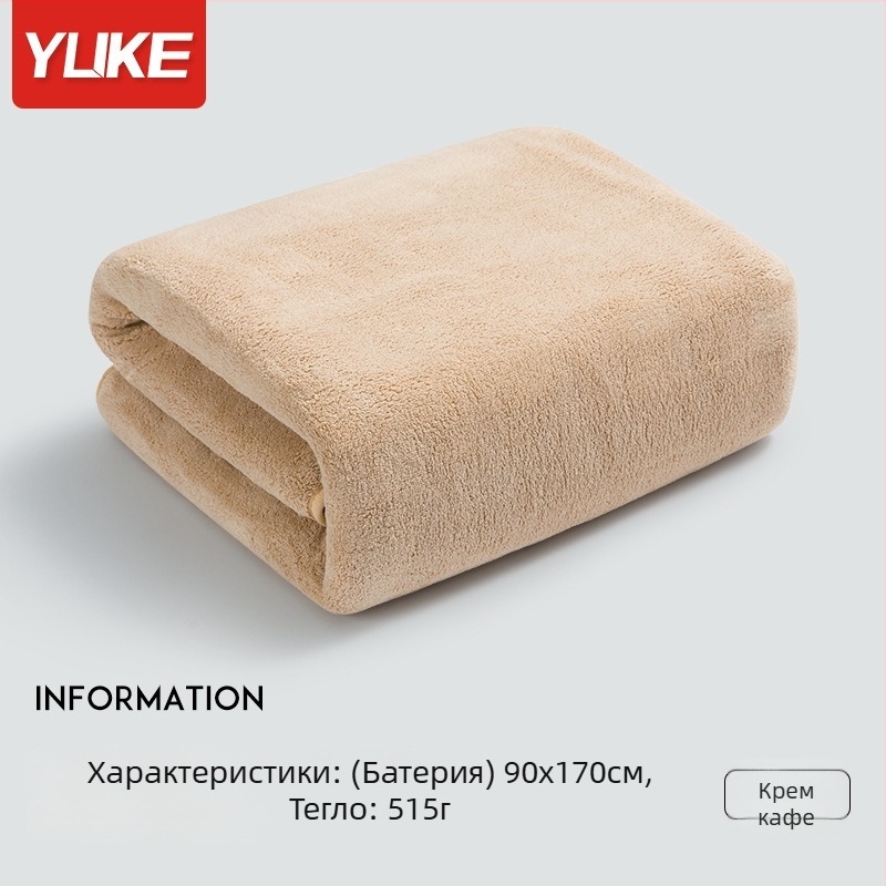 Бебешка кърпа за баня Yuke, 80% полиестерово влакно + 20% найлон, 400–500 g, кърпа за баня/плажна кърпа