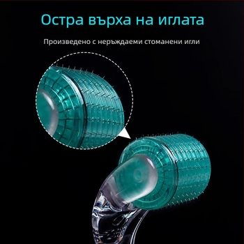 Мезоролер за лице с 540 игли, еднократен, медицински клас, Morning Industry