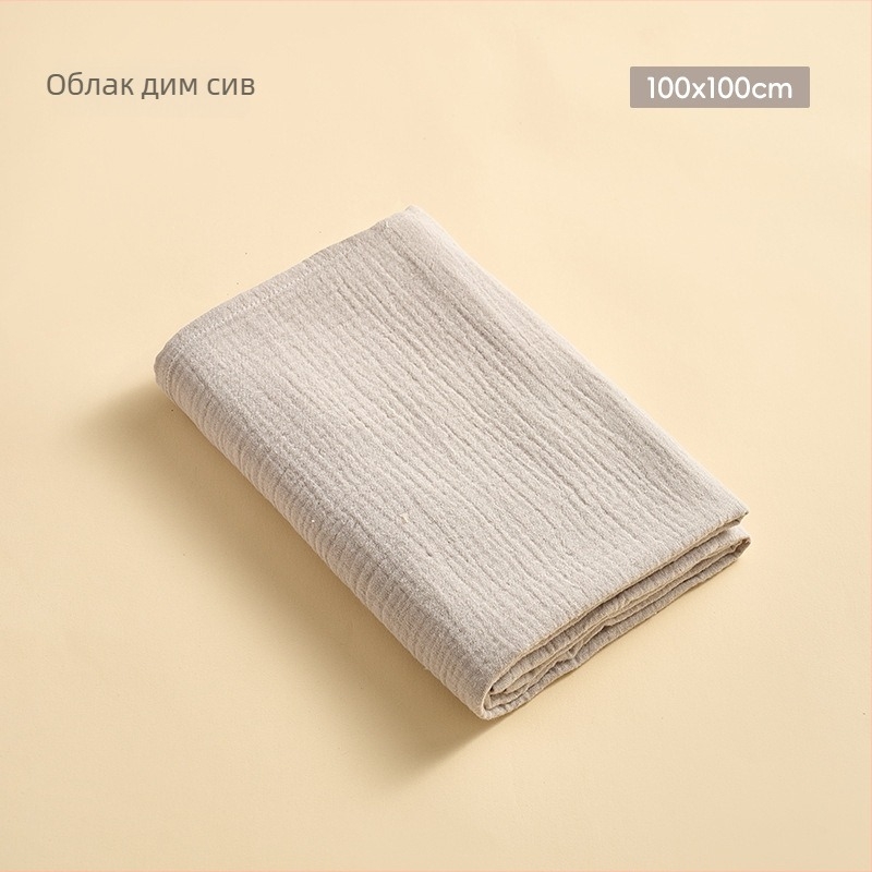 Бебешка двойнослойна марля кърпа, чист памук, тегло 100-200 g, за всички сезони, персонализирана обработка