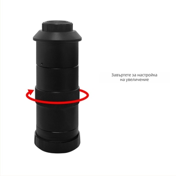 Индустриална оптична микроскопна леща — 100x увеличение, модел G600W, за всички индустрии