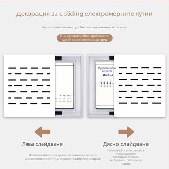 Декоративна стенна картина за електромерна кутия — рамкова, пейзажен мотив, еднопанелна, PVC сърцевина, външна рамка от PS, модерна резбована декоративна картина за дневна и трапезария