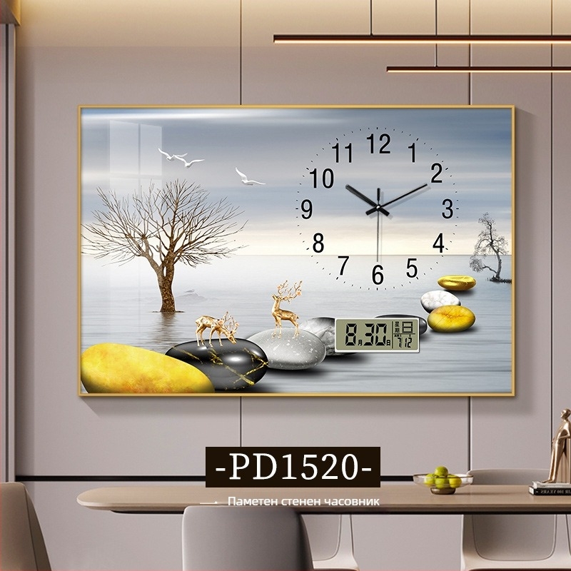 Декоративна картина за електромерна кутия абстрактен дизайн рамкирана алуминиева сплавна рамка платно с маслена основа кристално порцеланова картина