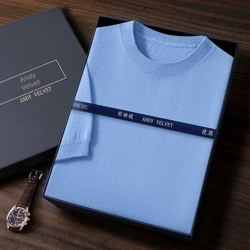 100% зайча вълна къс ръкав плетен пуловер с кръгло деколте