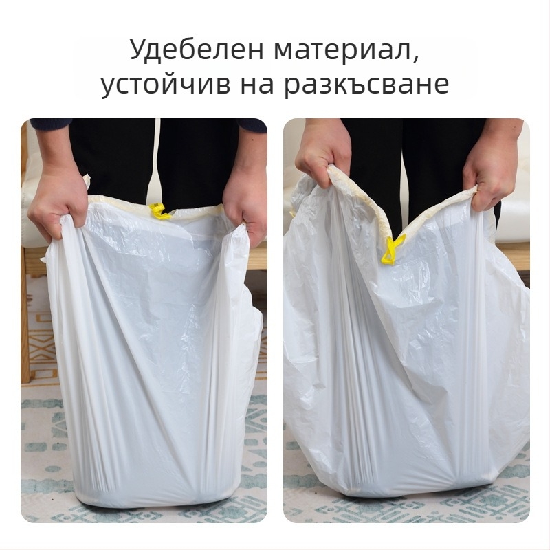 Чанти за отпадъци от котешка тоалетна, дебелени, непрекъсната ролка, HDPE/LDPE, за интелигентни автоматични котешки тоалетни