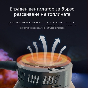 Лампа за морски аквариум - пластмасов корпус, 30W, 0,55 кг, произведено в Zhongshan