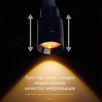 Аквариумен клип-осветител USB, мини прожектор, 5W, алуминиев сплав, тегло 150 g