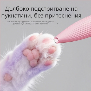 Duoqu подстригвач за домашни любимци, електрически клипър за подстригване на лапи котки и кучета, електрически уред за подстригване, 200 бр. в опаковка, не вносено, без лицензиран частен бранд