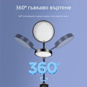 Naichong USB клип-LED осветление за аквариум за водни растения – енергоспестяващо LED осветление, клип-дизайн