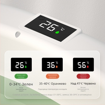 Термометър за вода за бебешка вана с цифров дисплей, водоустойчив, Bobo