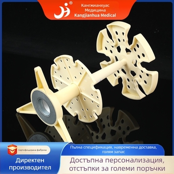 Kang Jian Hua Кръгъл държач за прехвърляне на течности с градуирани държачи за пипети, 6 бр., въртящ се, сглобяем