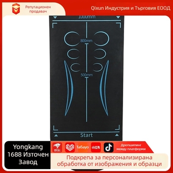 Мат за абдоминално колело с амортизация и антихлъзгаща повърхност, от пяна, за домашни тренировки