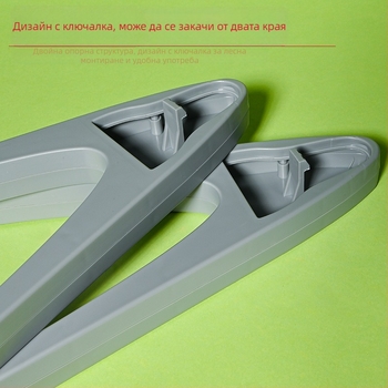 A-тип двустранен пластмасов наклонен държач за пипети