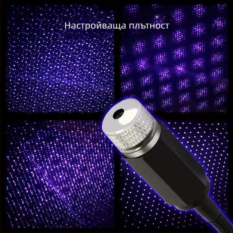 LED автомобилно таванно осветление със звездно небе, модел 12, 5V, 3.9W