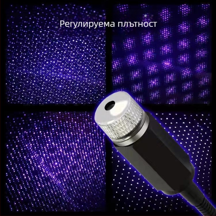LED таванно осветление за автомобил със звездно небе, модел 12, 5V, 3.9W