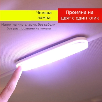 Автомобилно LED таванно осветление, модел Y-977, 3.2W, DC5V, 2835 LED
