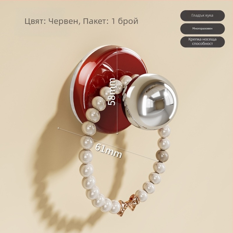 imega Y3948 Вакуумна дръжка за врати — без пробиване, PET+ABS+неръждаема стомана, инжекционно формована повърхност