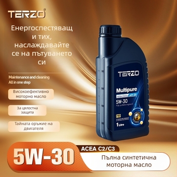 Моторно масло Tazer Duo Pure 5W-30, пълна синтетика, API SP, C3, бензинов двигател