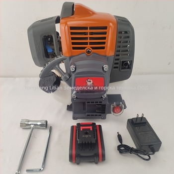 Nongzhuangshi 541R бензинов двигател с електрическо стартиране за косачка за треви и земно сондажно оборудване