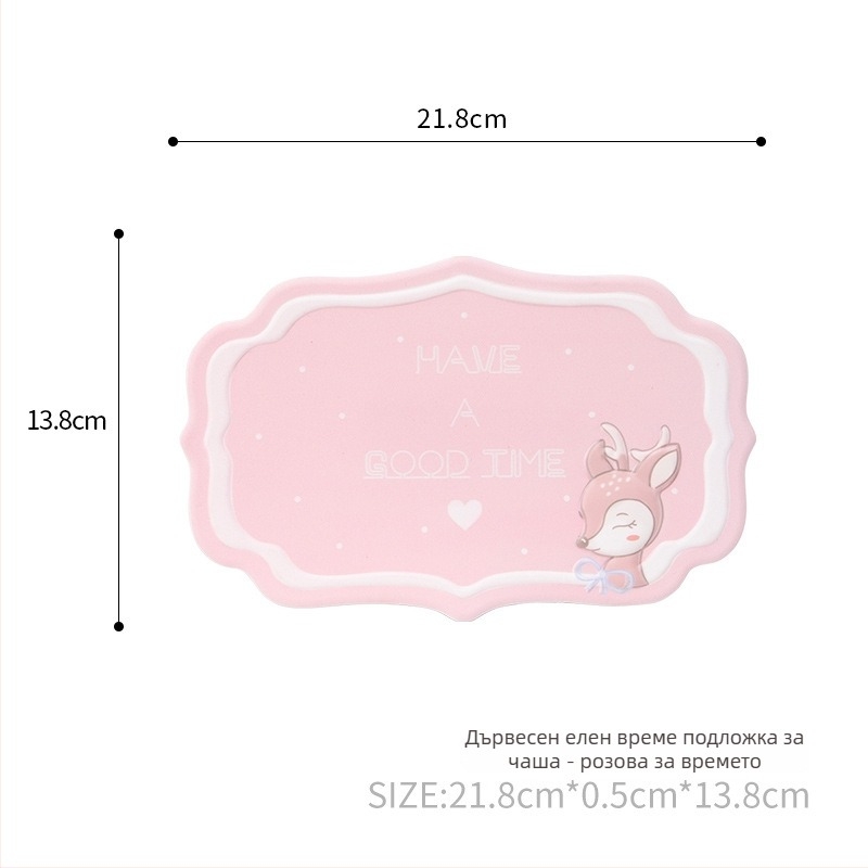 Антихлъзгаща подложка за автомобилен интериор за мобилен телефон, сладък карикатурен дизайн, PVC материал, устойчив на високи температури, безшумна