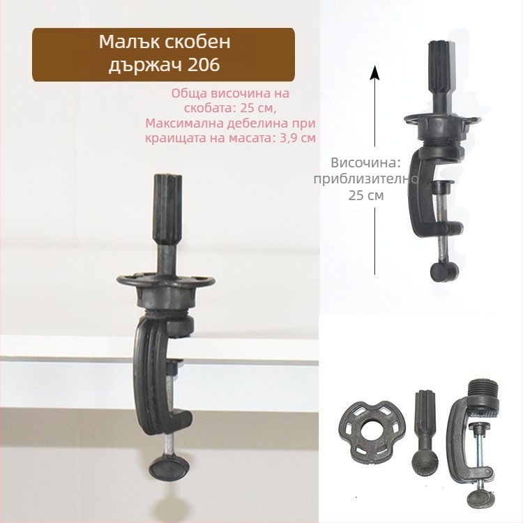 Скоба за глава-форма за перуки — Xinyi Wig Factory, фиксирана глава за упражнения с перука, нетно съдържание 0.025