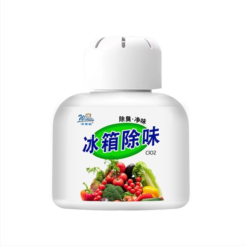 Vometo дезодоратор за кухненски хладилник с активен въглен – аромат лимон, опаковка 150 бр.