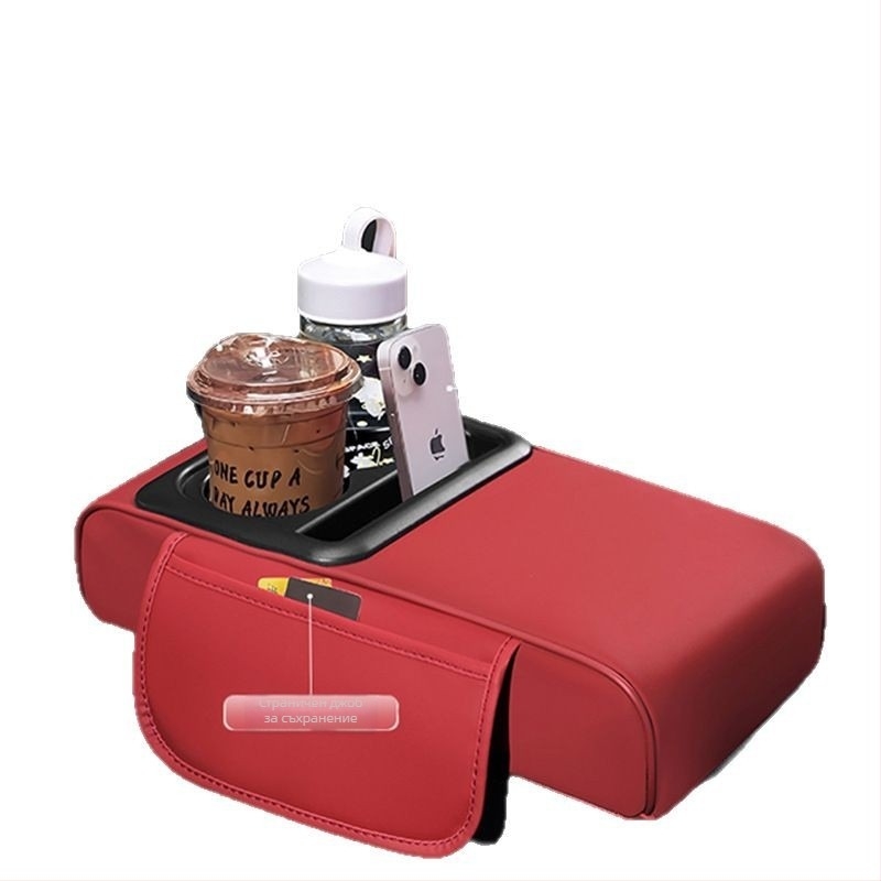 Автомобилен подлакътник Evans Universal Model с кожена повдигаща подложка, персонализирана изработка, номер YWS008