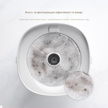 Филтър елемент за дозатор за вода за домашни любимци, 2 бр., смола и активен въглен, за котки и кучета, модел YXP012, марка YXPET