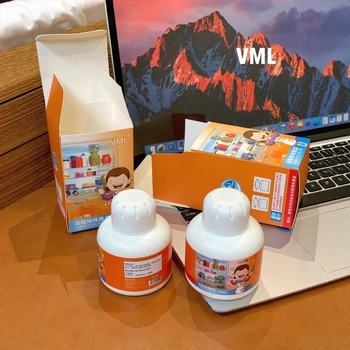 VML дезодорираща кутия за хладилник – против плесени и миризма, лимонов аромат, 100 g, опаковка 48 бр.