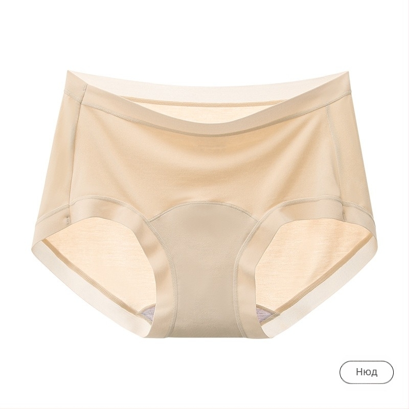 Дамски модални долнища, средна талия, дишащи и антибактериални, подплата от 100% памук, плетена тъкан