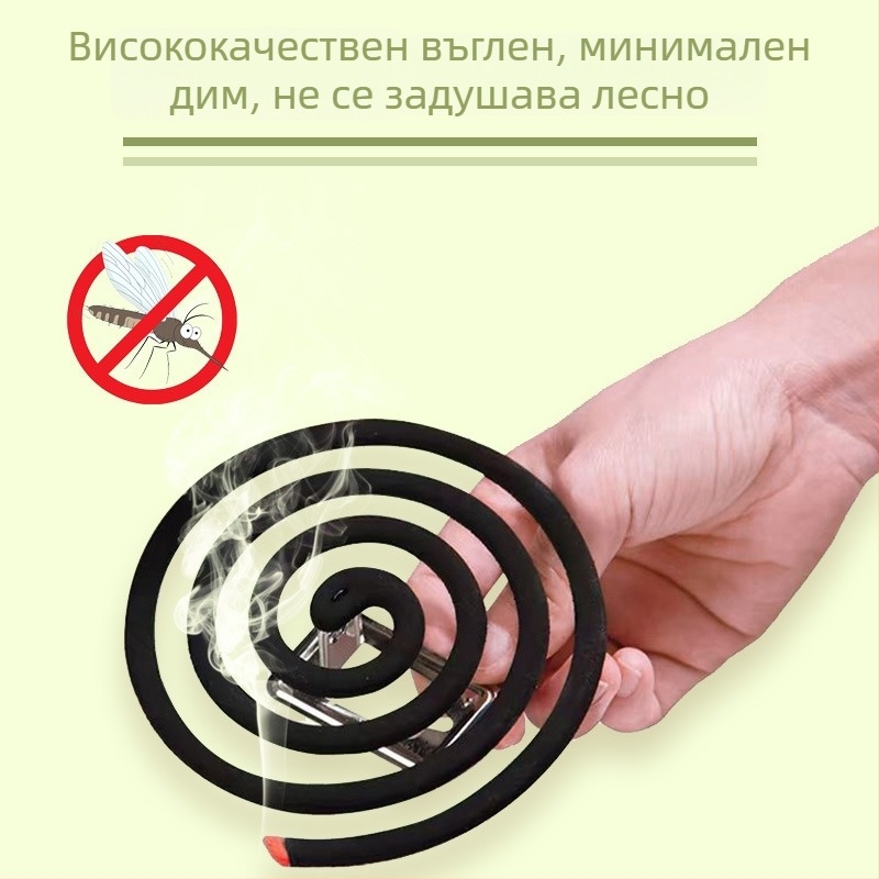Инсенс против комари, аромат пелин, твърдо състояние, дисковиден тип, 30-40 обиколки
