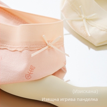 Момичешко бельо за месечен период, дишащо, антибактериално и против протичане, памучна материя с модална вложка