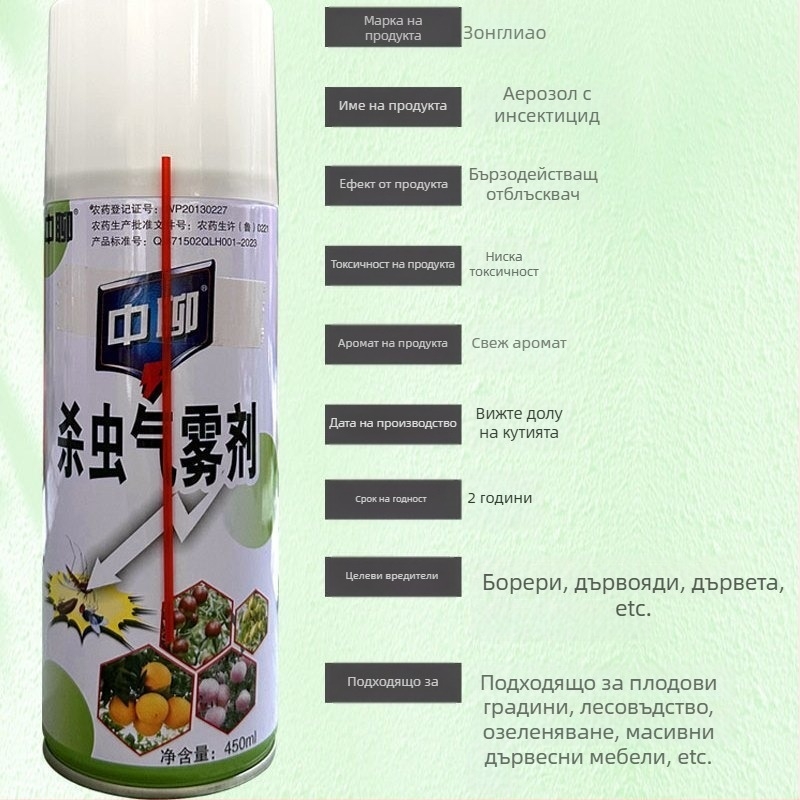Инсектицид за плодови дървета (праскова и смокиня) – борери и вредители – WP20150149, високо токсичен
