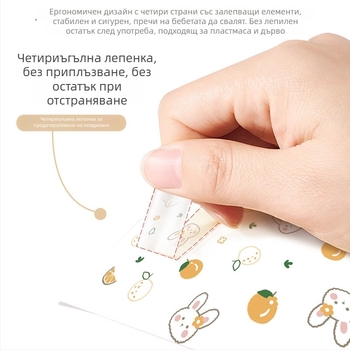 Еднократна хартиена подложка за хранене за бебета и деца; устойчива на мазнини и замърсяване; персонализация налична