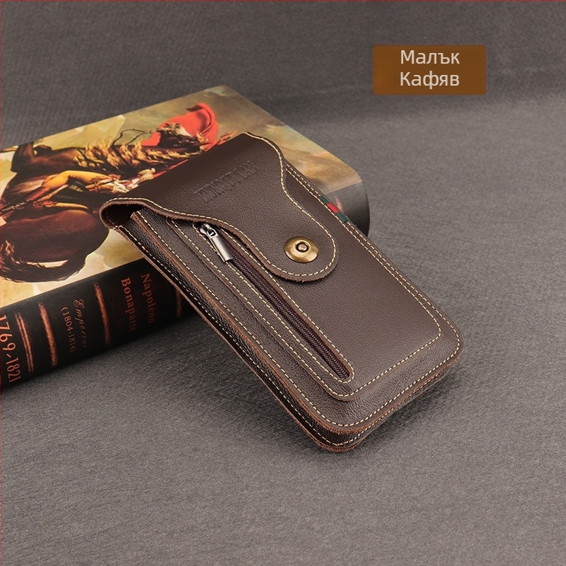 Чанта за мобилен телефон от PVC, вертикална квадратна форма, с капак, подплата от синтетична кожа