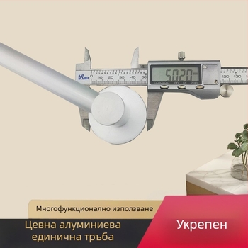 Държач за кърпи за баня от Space алуминий, електрофорезно покритие, едноредов, товароподемност 10 кг