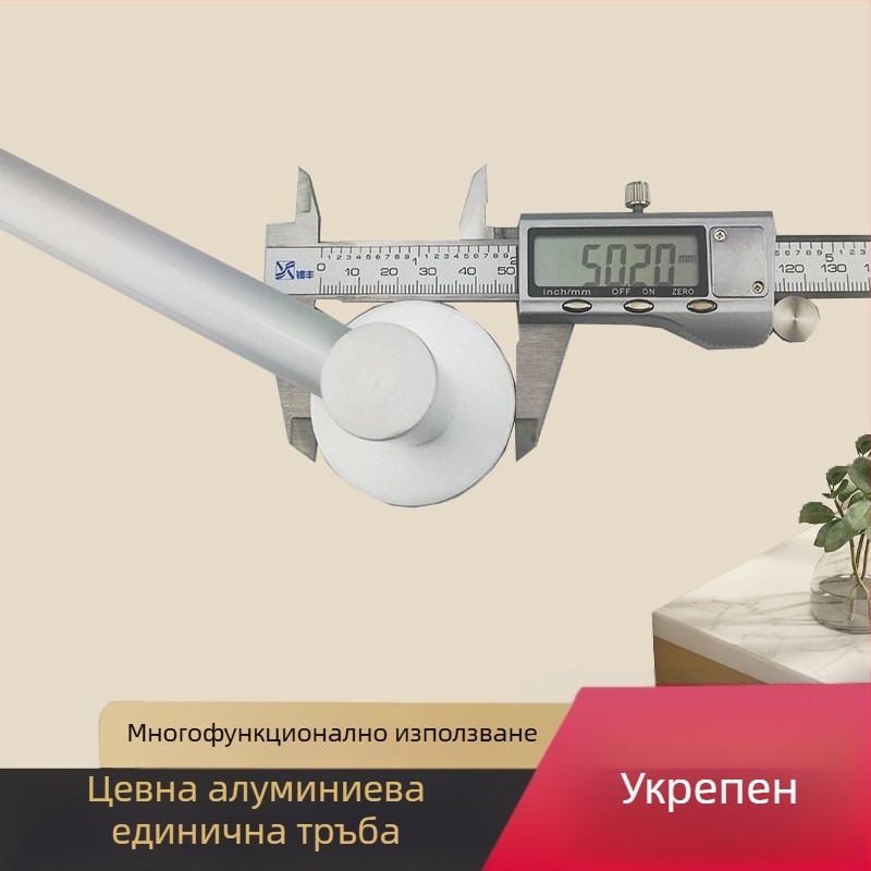 Държач за кърпи за баня от Space алуминий, електрофорезно покритие, едноредов, товароподемност 10 кг