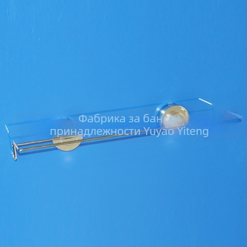 Държач за кърпи от неръждаема стомана без пробиване с вакуумно закрепване, Yiteng, за баня и кухня, с отделение за кухненски парцали и почистващи топчета