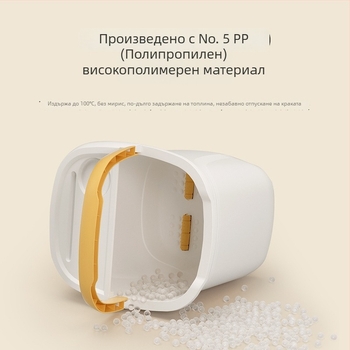 Пластмасова кофа за крака за домашна вана с контрол на температурата, повдигане и масаж с пара