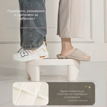 Пластмасова табуретка за тоалетна от Friendly, не се сгъва, за домашна употреба, произведено в Тайчжоу