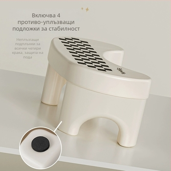 Пластмасова табуретка за тоалетна от Friendly, не се сгъва, за домашна употреба, произведено в Тайчжоу