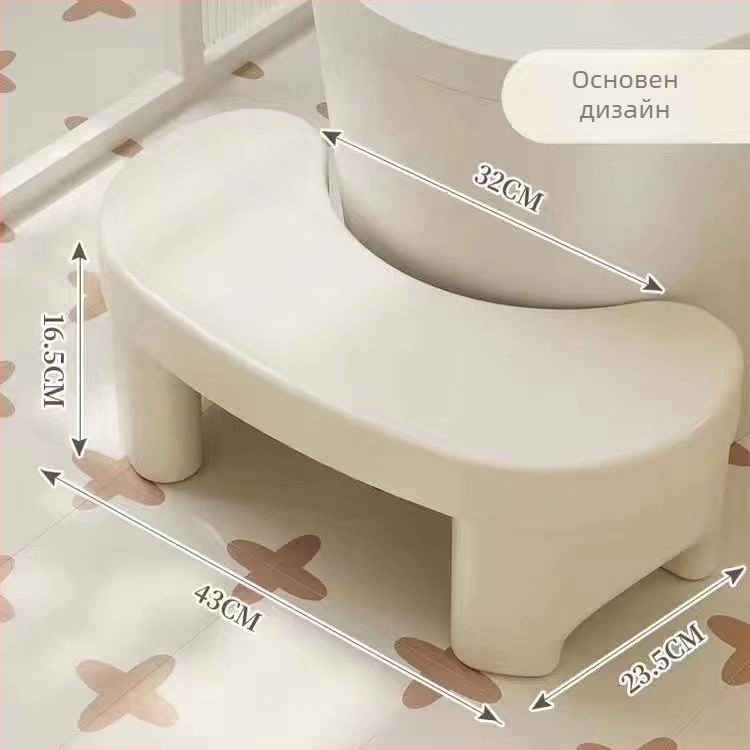 Пластмасова табуретка за тоалетна от Friendly, не се сгъва, за домашна употреба, произведено в Тайчжоу