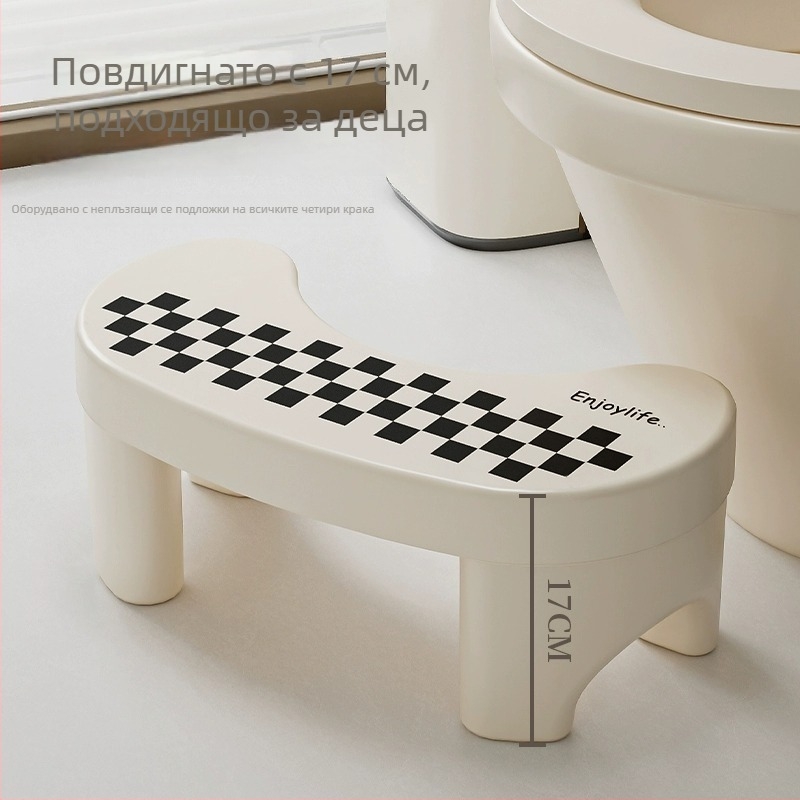 Пластмасова табуретка за тоалетна от Friendly, не се сгъва, за домашна употреба, произведено в Тайчжоу