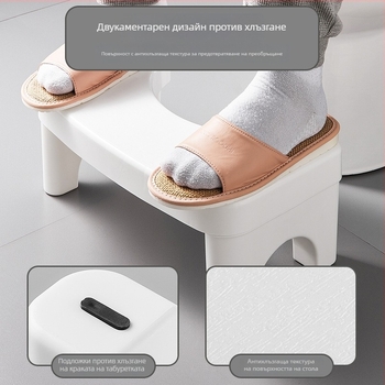 Домашна пластмасова тоалетна табуретка, неразгъваща се; произход: Уензоу; внос: Не; марка: Друга