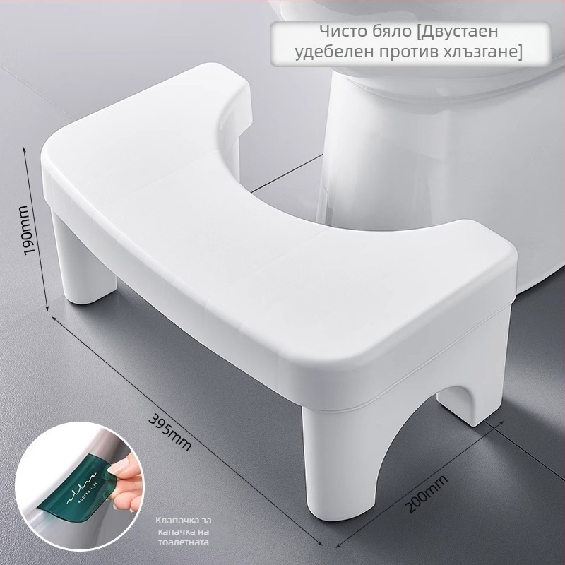 Домашна пластмасова тоалетна табуретка, неразгъваща се; произход: Уензоу; внос: Не; марка: Друга